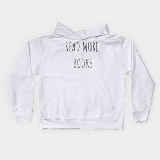 read more books Kids Hoodie